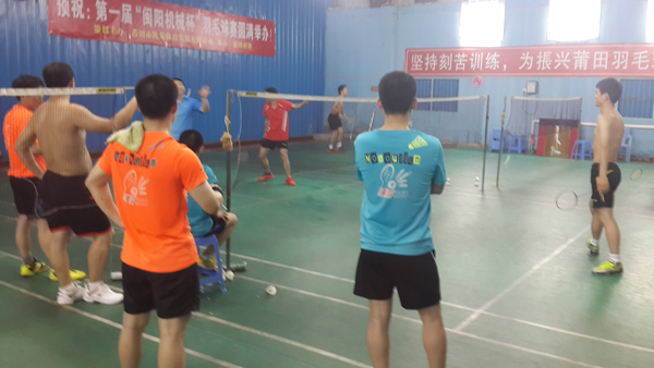 羽毛球决赛现场