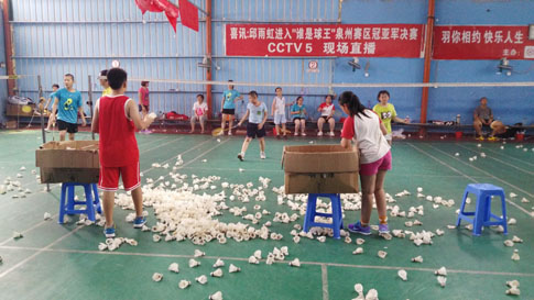 莆田中小学生暑假放假羽毛球培训中心课堂图片1