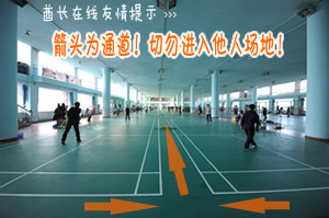 羽毛球场馆安全注意事项